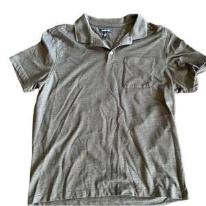 Van Heusen | Men's Brown Polo | Size Large | 0054